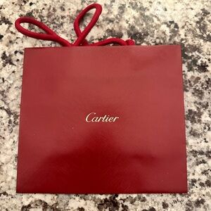 Authentic Cartier Bag (for rings, bracelets)